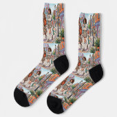 BRIGHTSOCKS 63足の靴下 ソックス (左)