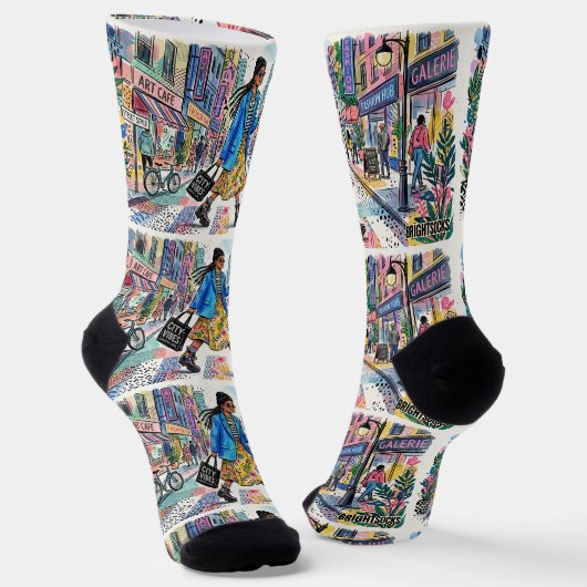 BRIGHTSOCKS 64足の靴下 ソックス (傾斜あり)