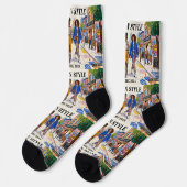 BRIGHTSOCKS 67足の靴下 ソックス (左)