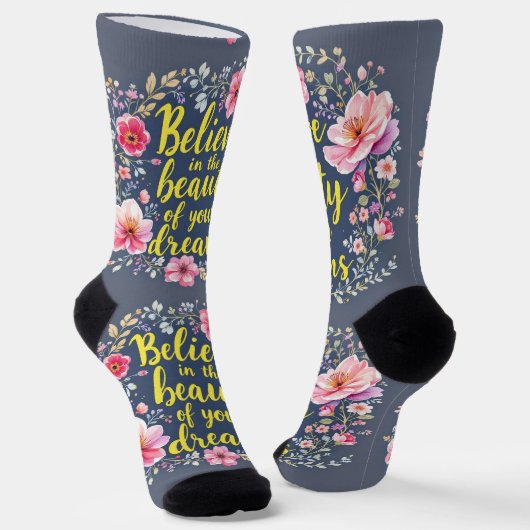 BrightSocks RANDOPIX Believe In Your Dreams 039490 ソックス (傾斜あり)
