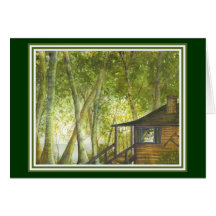 BrigidオーニールHovey著湖カードによる小屋