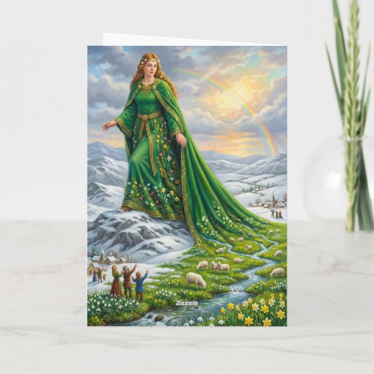 Brigid’s Mantle (Bringing the Spring) カード (裏面)