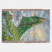 Brigid’s Mantle (Bringing the Spring) スローブランケット (正面)