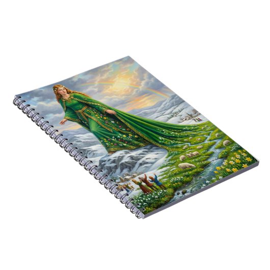 Brigid’s Mantle (Bringing the Spring) ノートブック (右側)