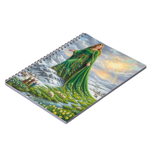 Brigid’s Mantle (Bringing the Spring) ノートブック (左側)