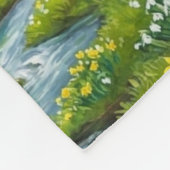 Brigid’s Mantle (Bringing the Spring) フリースブランケット (角)