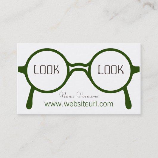 Brille 名刺 (正面)