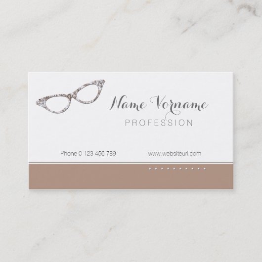 brille 名刺 (正面)