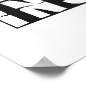 BRILLIANCE VS INSANITYカスタムカラーポスター ポスター (角)