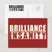 BRILLIANCE VS INSANITYカスタムポストカード ポストカード (正面/裏面)