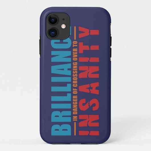 BRILLIANCE VS INSANITYカスタム iPhoneケース Case-Mate iPhoneケース (裏面)