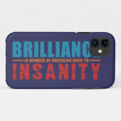 BRILLIANCE VS INSANITYカスタム iPhoneケース Case-Mate iPhoneケース (裏面(横))