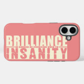 BRILLIANCE VS INSANITYカスタム iPhoneケース Case-Mate iPhoneケース (裏面 (横))