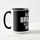 BRILLIANCE VS INSANITYカスタム MUG – 選択スタイル マグカップ (左)