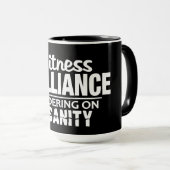 BRILLIANCE VS INSANITYカスタム MUG – 選択スタイル マグカップ (正面右)