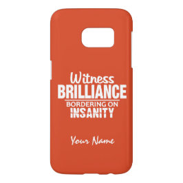 BRILLIANCE VS INSANITY名前をカスタムするとカラーケース iPhone 16 PLUSケース