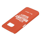 BRILLIANCE VS INSANITY名前をカスタムするとカラーケース Case-Mate iPhoneケース (下部)