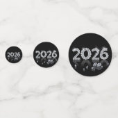 Brilliant 2026 Diamonds Luxury New Year コンフェッティ (正面)