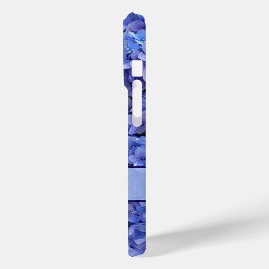 Brilliant Blue Hydrangea Floral iPhone X Case Case-Mate iPhoneケース (裏面 / 左)