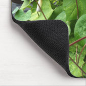 Brilliant Blue Morning Glories Close-up マウスパッド (コーナー)