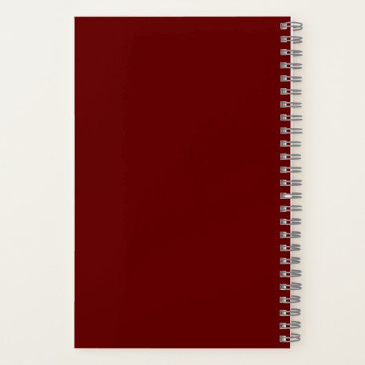 Brilliant ideas I had while drinking wine ノートブック (裏面)