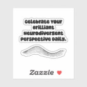 Brilliant Neurodivergent Perspective Daily  シール (シート)