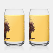Brindis Boda novedoso Drinkware Set ガラス缶 (左)