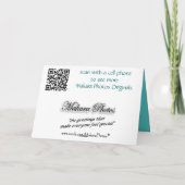 Brindleバラは大事な行事をスプレーカスタマイズ カード (裏面)