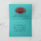 Brindleバラは大事な行事をスプレーカスタマイズ カード (内部)