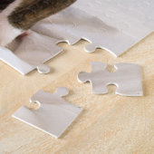 Brindleボクサーの子犬のパズル ジグソーパズル (側面)