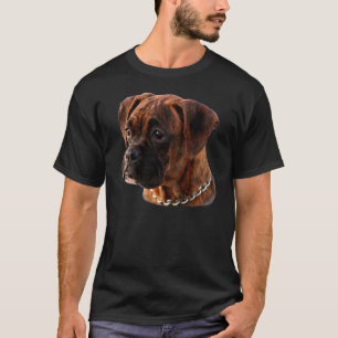 Brindleボクサーの子犬のTシャツ Tシャツ