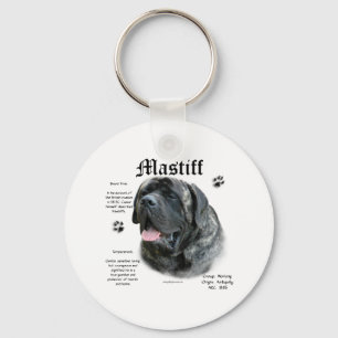 Brindleマスティフの歴史Keychain キーホルダー