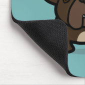 Brindle Frenchie マウスパッド (コーナー)