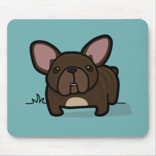 Brindle Frenchie マウスパッド