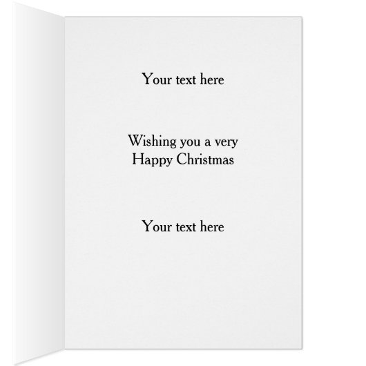 Brindle Whippet Cheese Tax Christmas greeting card (内側 (右))