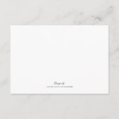 Bring a Book Blue Ambrotherハート挿入カード エンクロージャーカード (裏面)