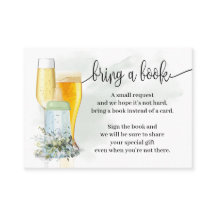 Bring a Book Bubbles緑の赤ちゃんシャワーインサート