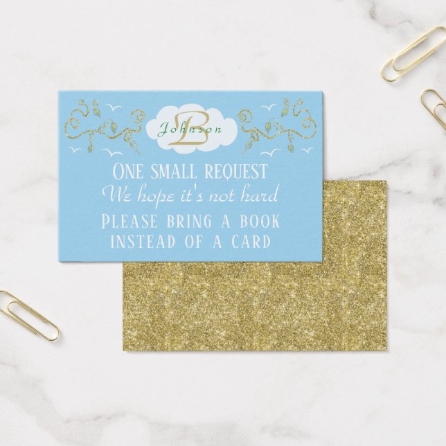 Bring-a-Book "Castle/金ゴールド"カードの挿入/パーソナライズ (オフィス)