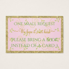 Bring-a-book "Gld Birds/P"カードを挿入/パーソナライズ