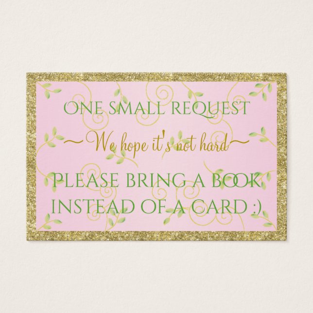 Bring-a-book "Gld Birds/P"カードを挿入/パーソナライズ (正面)