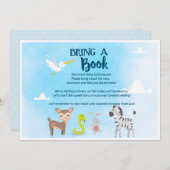 Bring a Book - Zoo – ノアの箱舟 招待状 (正面/裏面)