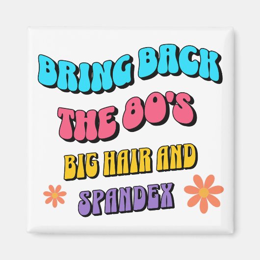 Bring Back the ’80s マグネット (正面)