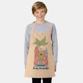 "Bring Earmuffs!" Screaming Mandrake Graphic エプロン (着用した状態)