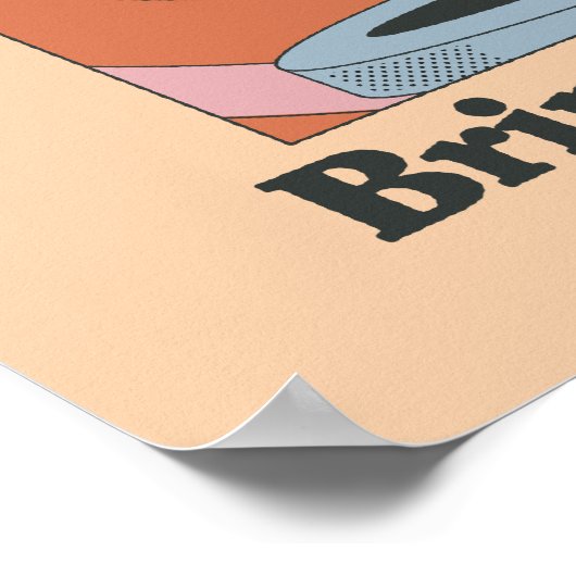 "Bring Earmuffs!" Screaming Mandrake Graphic ポスター (角)