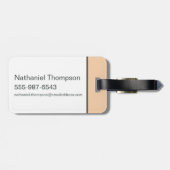 "Bring Earmuffs!" Screaming Mandrake Graphic ラゲッジタグ (裏面横)