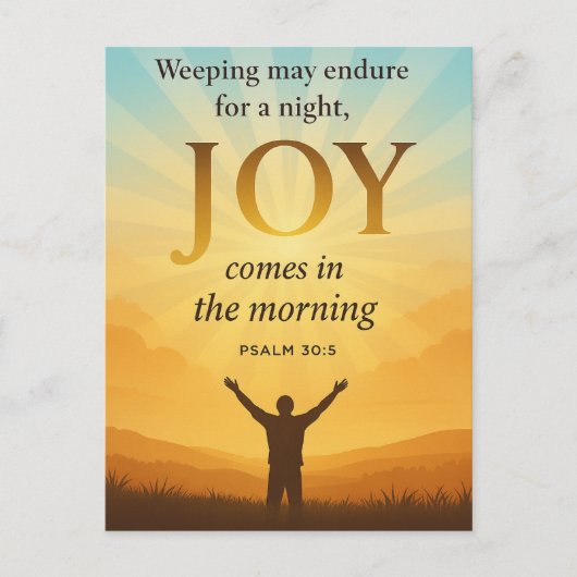 Bring hope and joy into any space with premium art ポストカード (正面)