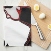 Bring It On - Christmas & よくはしゃぐ宇宙Mashup キッチンタオル (四つ折り)