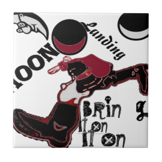 Bring It On - Christmas & よくはしゃぐ宇宙Mashup タイル (正面)