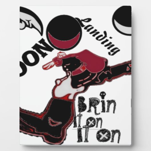 Bring It On - Christmas & よくはしゃぐ宇宙Mashup フォトプラーク (正面)