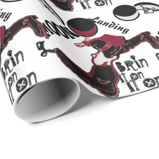 Bring It On - Christmas & よくはしゃぐ宇宙Mashup ラッピングペーパー (ロールコーナー)